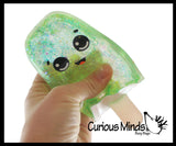 Large 4.5" Popsicle Shaped Ball - Thick Glue/Gel Syrup Molasses Stretch Ball Maltose- Ultra Squishy and Moldable Slow Rise Relaxing Sensory Fidget Stress Toy