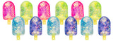 Mini Popsicle Shaped Thick Glue/Gel Syrup Molasses Stretch Ball Maltose- Ultra Squishy and Moldable Slow Rise Relaxing Sensory Fidget Stress Toy
