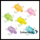 Sugar Turtle Ocean Sealife Animal Sugar Ball - Thick Glue/Gel Stretch Ball - Molasses Syrup Ultra Squishy and Moldable Slow Rise Relaxing Sensory Fidget Stress Toy Maltose
