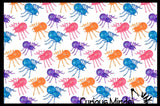 NEW - Sugar Ball Spooky Spider Shaped Squishy Stress Ball - Molasses Thick Gel
