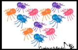 NEW - Sugar Ball Spooky Spider Shaped Squishy Stress Ball - Molasses Thick Gel