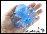 NEW - Sugar Ball Spooky Spider Shaped Squishy Stress Ball - Molasses Thick Gel