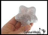 NEW - Patriotic Star Sugar Ball - Thick Glue/Gel Syrup Molasses Stretch Ball - Ultra Squishy and Moldable Slow Rise Relaxing Sensory Fidget Stress Toy