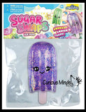 Orb Sugar Swaps Popsicle Icee Pop Ball - Thick Glue/Gel Stretch Ball - Ultra Squishy and Moldable Slow Rise Relaxing Sensory Fidget Stress Toy