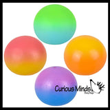 Gradient Sugar Ball - Thick Glue/Gel Syrup Molasses Stretch Ball - Ultra Squishy and Moldable Slow Rise Relaxing Sensory Fidget Stress Toy