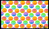 Gradient Sugar Ball - Thick Glue/Gel Syrup Molasses Stretch Ball - Ultra Squishy and Moldable Slow Rise Relaxing Sensory Fidget Stress Toy