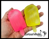 Super Duper Sugar Squishers Mini Ice Pop POPSICLES - Soft Slow Rise Gel Squishy