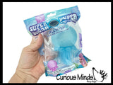 Super Duper Sugar Squishers JELLYFISH - Soft Slow Rise Gel Squishy