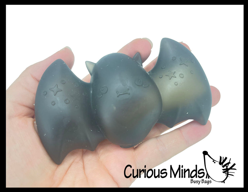 Super Duper Sugar Squishers BAT - Soft Slow Rise Gel Squishy Halloween
