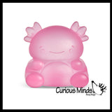 Super Duper Sugar Squishers AXOLOTL - Soft Slow Rise Gel Squishy