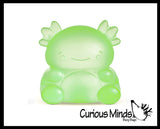 Super Duper Sugar Squishers AXOLOTL - Soft Slow Rise Gel Squishy