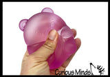 Super Duper Sugar Squishers BEAR - Soft Slow Rise Gel Squishy