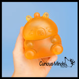 Super Duper Sugar Squishers CAPYBARA - Soft Slow Rise Gel Squishy