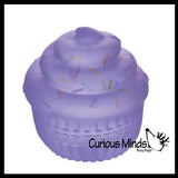 Super Duper Sugar Squishers CUPCAKE - Soft Slow Rise Gel Squishy