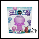 Super Duper Sugar Squishers JELLYFISH - Soft Slow Rise Gel Squishy