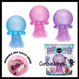Super Duper Sugar Squishers JELLYFISH - Soft Slow Rise Gel Squishy