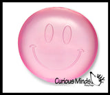 Super Duper Sugar Squishers SMILEY HAPPY FACE - Soft Slow Rise Gel Squishy