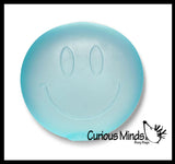 Super Duper Sugar Squishers SMILEY HAPPY FACE - Soft Slow Rise Gel Squishy