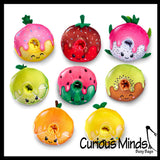 Plush Super Duper Sugar Squishers - Donut Fruits