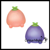 Super Duper Sugar Squishers Mini FRUITS 2 PACK - Soft Slow Rise Gel Squishy