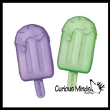 Super Duper Sugar Squishers Mini Ice Pop POPSICLES - Soft Slow Rise Gel Squishy