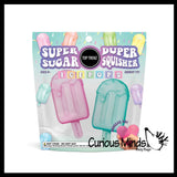 Super Duper Sugar Squishers Mini Ice Pop POPSICLES - Soft Slow Rise Gel Squishy
