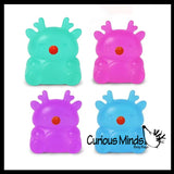 Super Duper Sugar Squishers REINDEER - Soft Slow Rise Gel Squishy Christmas