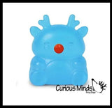 Super Duper Sugar Squishers REINDEER - Soft Slow Rise Gel Squishy Christmas