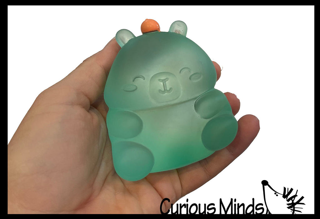 Super Duper Sugar Squishers CAPYBARA - Soft Slow Rise Gel Squishy