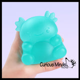 Super Duper Sugar Squishers AXOLOTL - Soft Slow Rise Gel Squishy