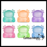 Super Duper Sugar Squishers AXOLOTL - Soft Slow Rise Gel Squishy