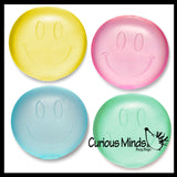 Super Duper Sugar Squishers SMILEY HAPPY FACE - Soft Slow Rise Gel Squishy