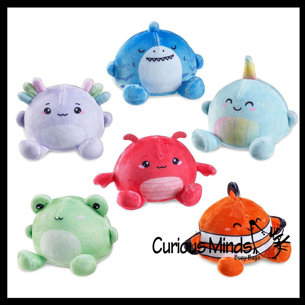 Plush Super Duper Sugar Squishers - Ocean Sea Squad Animals
