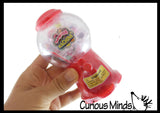 Tiny Gumball Machine with Capsule Toys - Cute Mini Machine with Toys - Fun Party Favor - Functional Toy