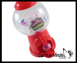 Tiny Gumball Machine with Capsule Toys - Cute Mini Machine with Toys - Fun Party Favor - Functional Toy