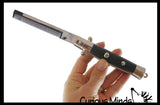 Switchblade Comb - Fun Novelty Pocket Knife Comb - Retro Toy