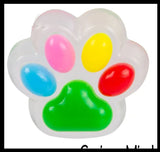 Taba Paw Print Super Sticky Fidget Toys - Fun Squishy Sensory Toy