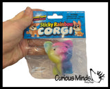 Taba Corgi Super Sticky Fidget Toys - Fun Squishy Sensory Toy