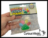 Taba Paw Print Super Sticky Fidget Toys - Fun Squishy Sensory Toy