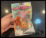 Slimygoop Taba Animal Kit with Flocking Super Sticky Fidget Toys - Fun Squishy Sensory Toy
