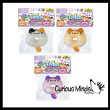 Taba Cat Donut Super Sticky Fidget Toys - Fun Squishy Sensory Toy