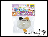 Taba Cat Donut Super Sticky Fidget Toys - Fun Squishy Sensory Toy