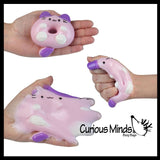 Taba Cat Donut Super Sticky Fidget Toys - Fun Squishy Sensory Toy