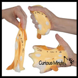 Taba Cat Donut Super Sticky Fidget Toys - Fun Squishy Sensory Toy