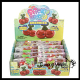 Taba Cherries Super Sticky Fidget Toys - Fun Squishy Sensory Toy Fruit
