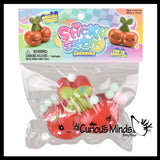 Taba Cherries Super Sticky Fidget Toys - Fun Squishy Sensory Toy Fruit