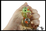 Taba Ducks Super Sticky Fidget Toys - Fun Squishy Sensory Toy 6 Sticky Rubber Duckies