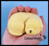 Taba-licious Fluffs Flocked Super Sticky Fidget Toys - Fun Squishy Sensory Toy Cute Animal