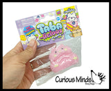 Taba-licious Fluffs Flocked Super Sticky Fidget Toys - Fun Squishy Sensory Toy Cute Animal