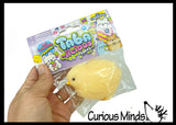 Taba-licious Fluffs Flocked Super Sticky Fidget Toys - Fun Squishy Sensory Toy Cute Animal